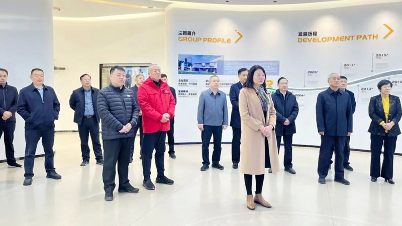 河南省政協(xié)副主席霍金花一行蒞臨旭瑞集團(tuán)參觀調(diào)研！